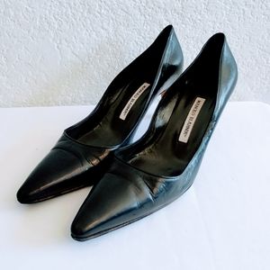 Manolo Blahnik Black Heels Size 11.5